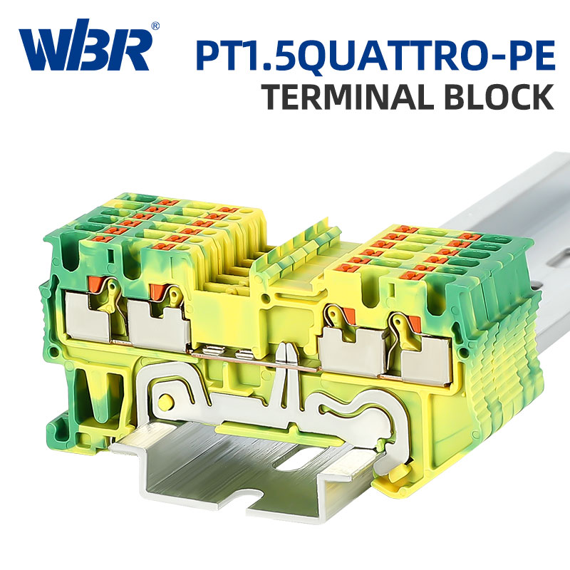 PT1.5QUATTRO-PE TERMINAL BLOCK