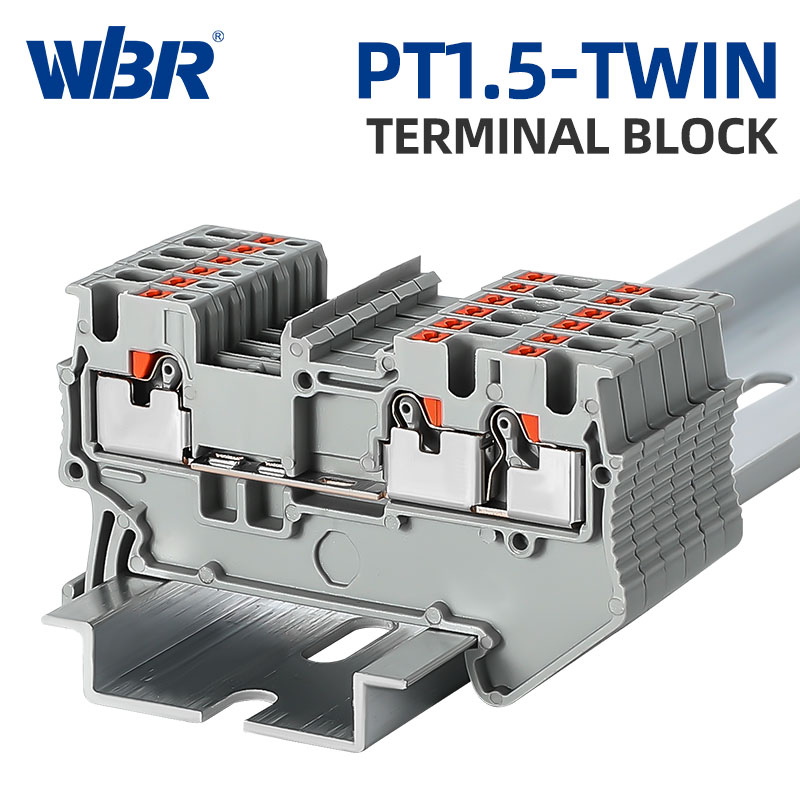 PT1.5-TWIN TERMINAL BLOCK