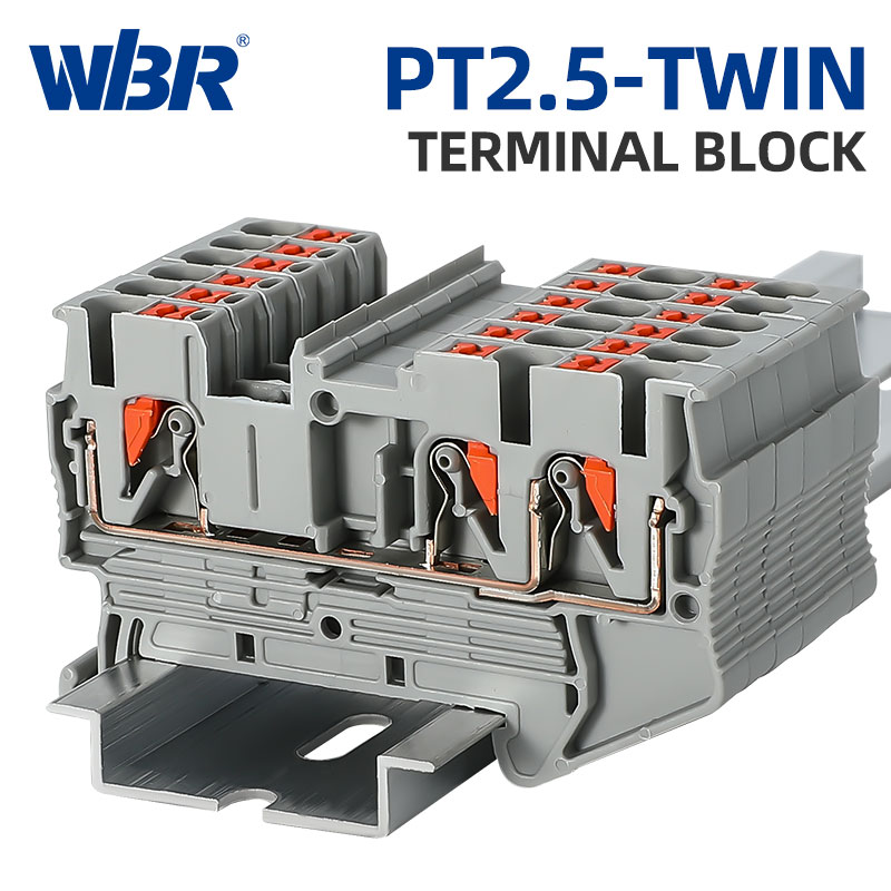 PT2.5-TWIN TERMINAL BLOCK